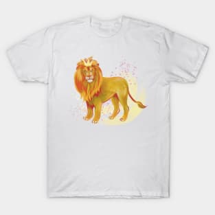 lion head in fairy style T-Shirt